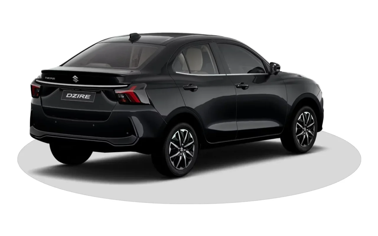 Swift Dzire, rear
